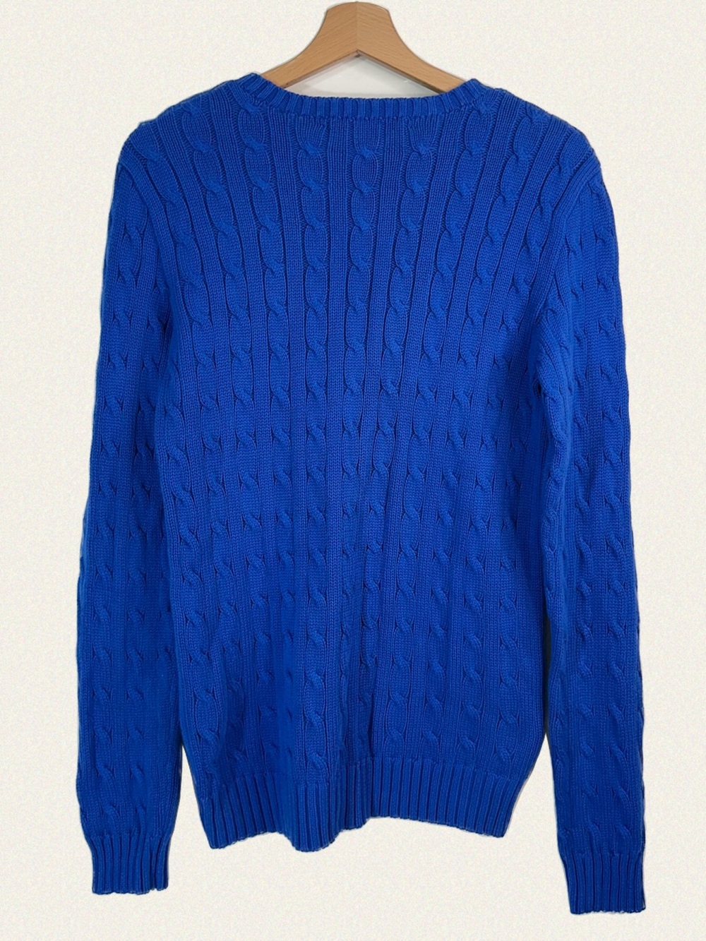 Vintage Ralph Lauren Sport Cable Knit Crewneck Sweater - Picture 6 of 8